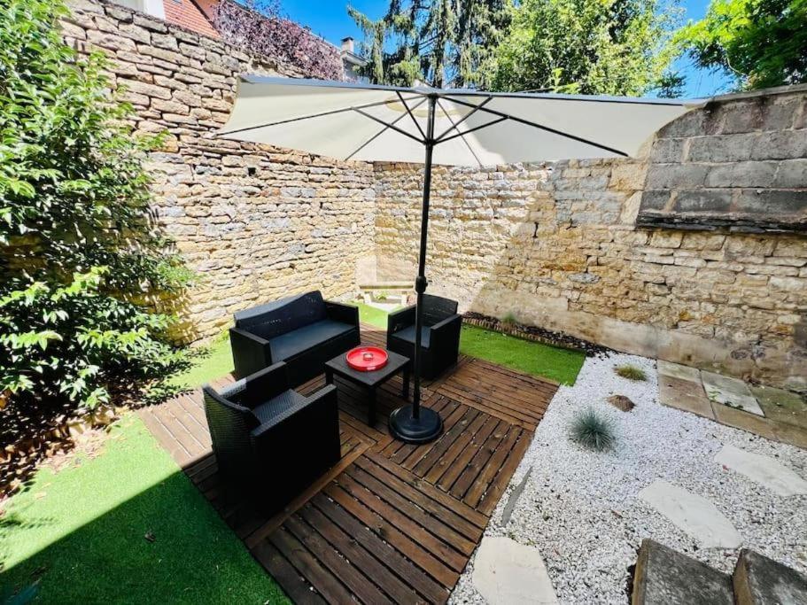 L'Eden, Apt 4 Prs Avec Jardin En Centre Ville Dijon Exterior photo
